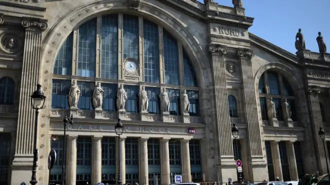 Здание Северного вокзала в Париже