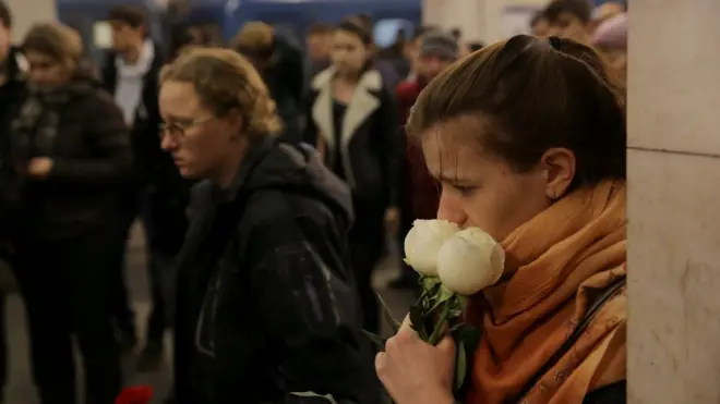 В Петербурге прошло несколько акций поминовения погибших