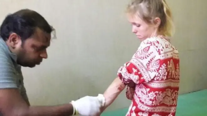 حملہ آور سوئس خاتون کے ساتھ سیلفی لینا چاہتے تھے