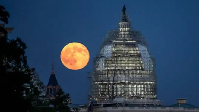 Süper Ay fotoğrafı