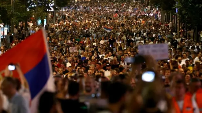 протести против рударења литијума у Београду 2024.