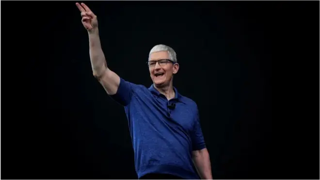 苹果公司首席执行官蒂姆·库克（Tim Cook）。