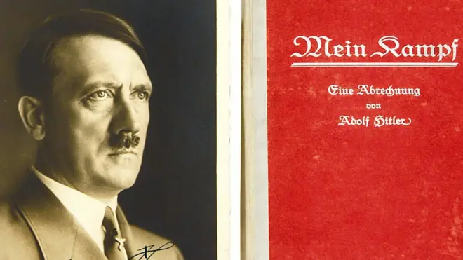 Early copy of Mein Kampf