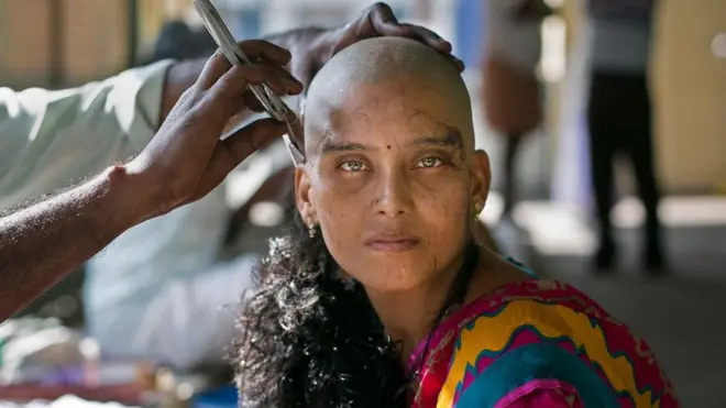 Hindistan'da saç kesme geleneği