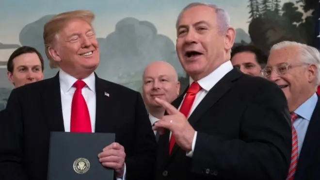 Трамп и Нетаньяуху