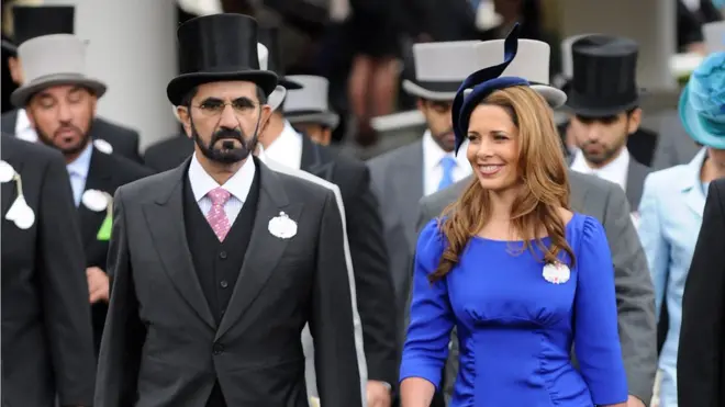 الميرة هيا بنت الحسين وحاكم دبي