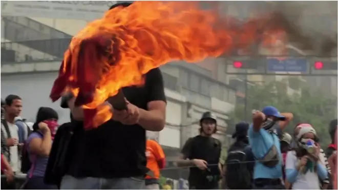 Выборы в Венесуэле: протесты и столкновения