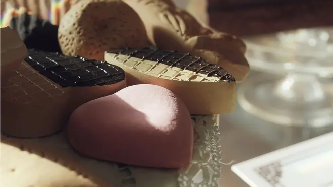 یہ 19 ویں اور 20 ویں صدی کے کانفیکشنری کے نمونے ہیں