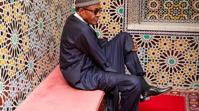 Na London President Buhari dey usually go wen im wan see im doctor, but dis time na vacation im dey go