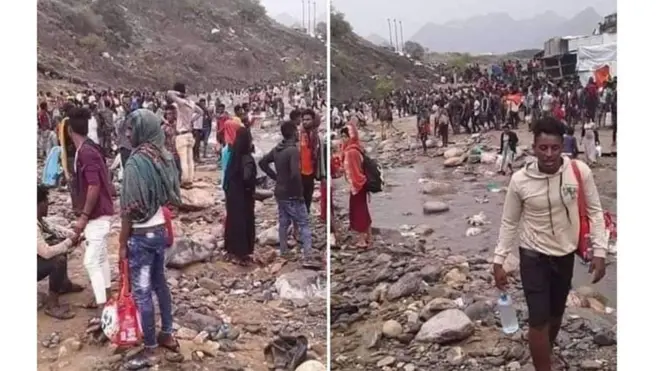 ራጎ ኣብ ዝበሃል ግዝኣት መን ኣብ ንሓደጋ ዝተሳጥሑ ኢትዮጵያውያን ስደተኛታት