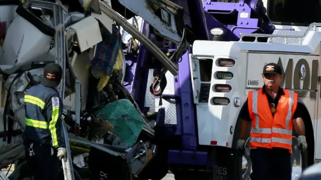 На месте аварии