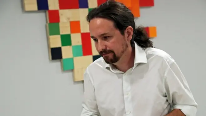 Podemos lideri Pablo Iglesias