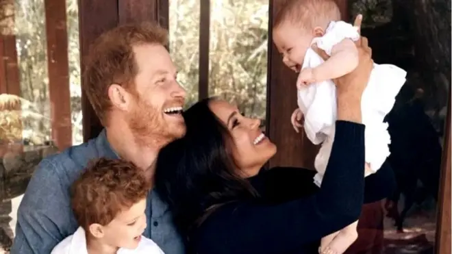Le prince Harry et sa famille