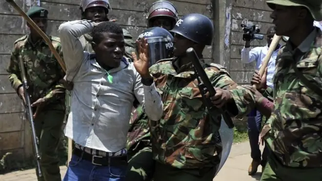 Polisi wavunja maandamano ya upinzani Kenya