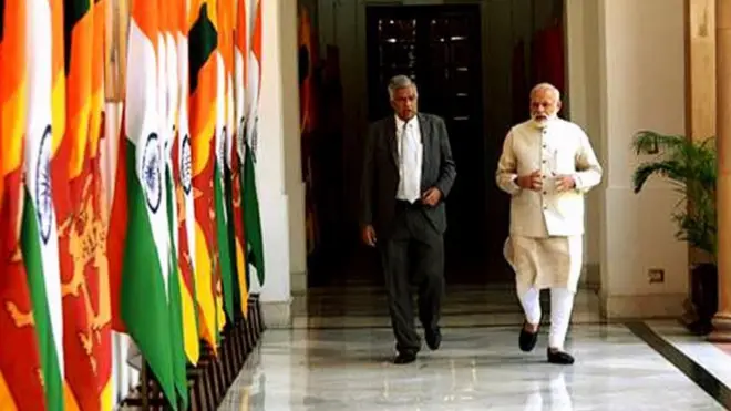 රනිල් ඉන්දීය සංචාරය