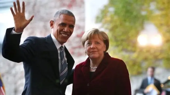 Barack Obama và Angela Merkel đã có mối quan hệ công việc thân thiết