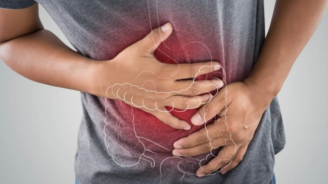 คนปวดท้อง