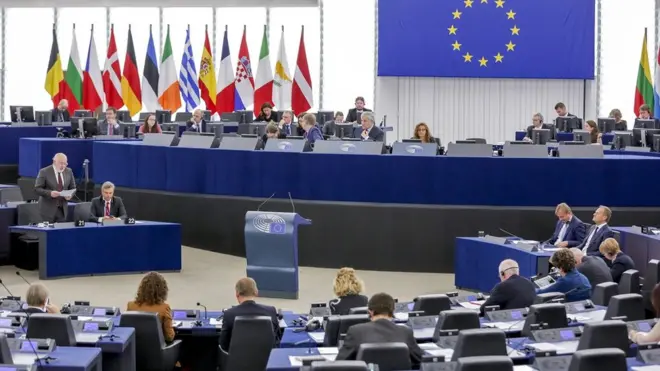 Inteko y'Ubumwe bw'Uburayi iteranye mu kwa munani 2019