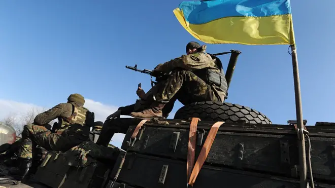 Украинские военные