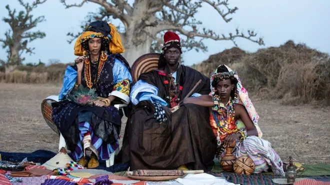 Photo de groupe de mannequins