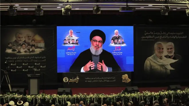 الأمين العام لحزب الله اللبناني حسن نصرالله