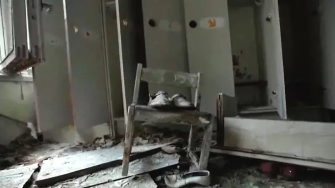 Припять, зона отчуждения.