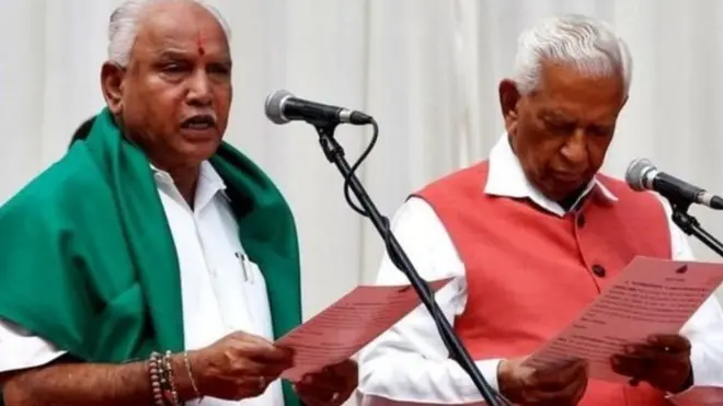 بی ایس یدی یوروپا کو اسمبلی میں اپنی اکثریت ثابت کرنے کے لیے 15 دن کا وقت دیا گیا ہے