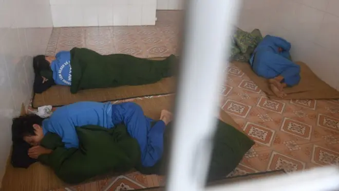 Một nhà giam tại Việt Nam