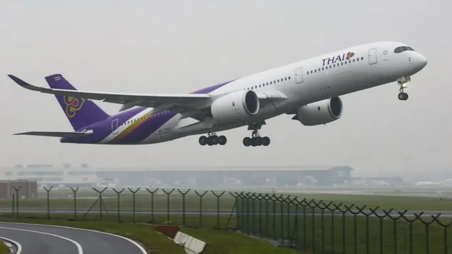 เครื่องบินการบินไทย