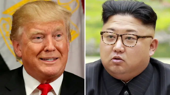 трамп и ким