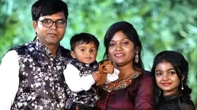 The Patel family's bodies were found in January 2022