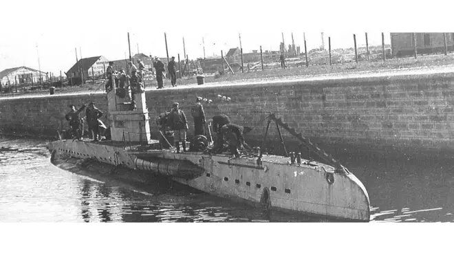 Про точне місцезнаходження підводного човна не повідомляється, аби туди не дісталися мародери