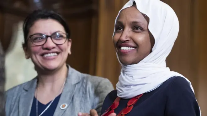 الهان عمر او رشیده طلیب غوښتل اسرائیلو ته سفر وکړي