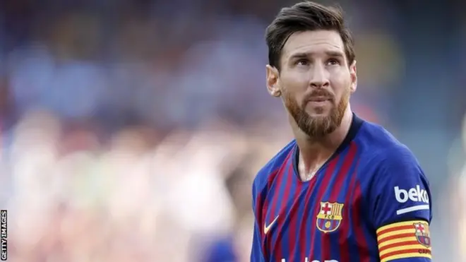 ليونيل ميسي لاعب برشلونة أحد أبرز نجوم الليغا