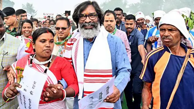 झारखंड के मुख्यमंत्री हेमंत सोरेन.