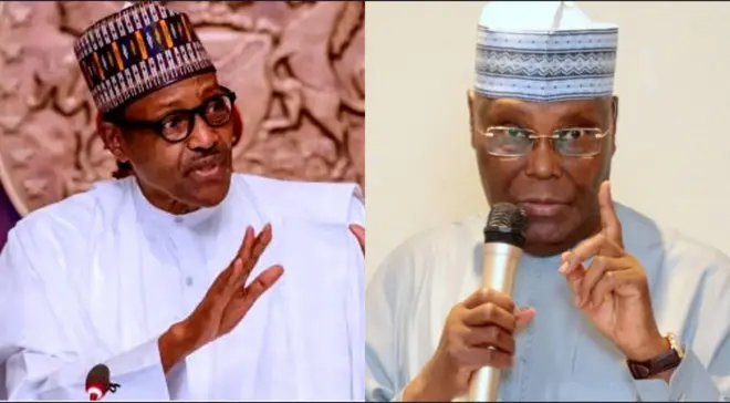 Aarẹ Buhari ait Atiku Abubakar