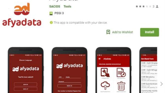 መተግበሪ መቆጻጸሪ ዝርግሐ ሓደሽቲ ሕማማት ዛምቢያ