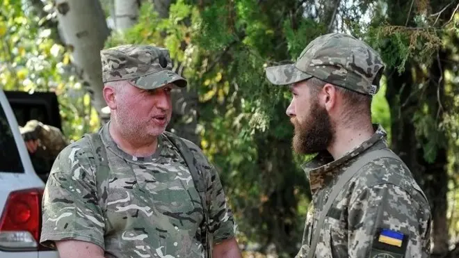 Пан Турчинов заявив, що Росія "брутально порушує" міжнародне морське право в Азовському морі