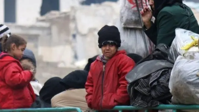 ဆီးရီးယား အနောက်တောင်ဘက် အစ်ဒလစ်ပြည်နယ်က မြို့၂မြို့ဖြစ်တဲ့ ဖူဝါနဲ့ ကက်ဖ်ယာရာမြို့က ထွက်ခွာမယ့်သူ အရေအတွက် လေးထောင်လောက် ရှိ