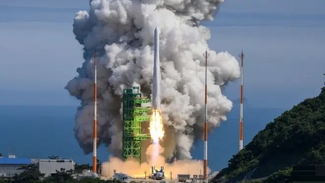 21일 전남 고흥군 나로우주센터에서 발사되는 누리호