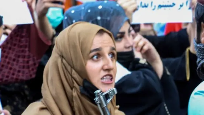 काबुल में विरोध प्रदर्शन