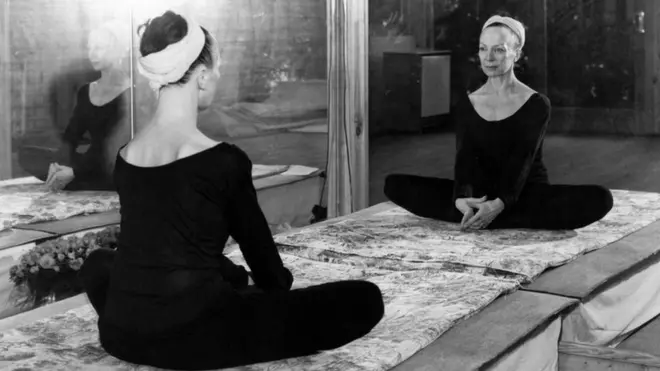 Lucette Destouches, widow of French writer Louis-Ferdinand Céline, seen here in April 1969