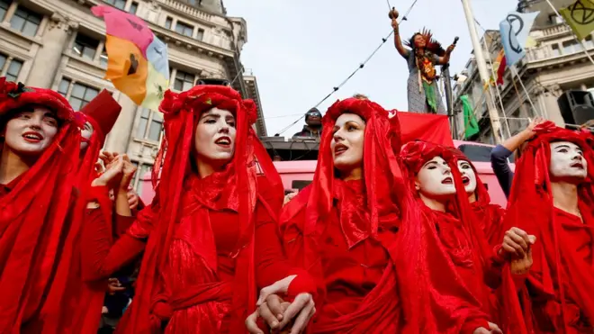Extinction Rebellion в Лондоне