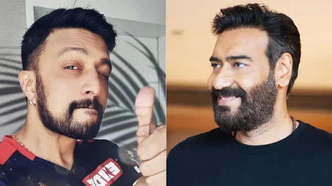 కిచ్చా సుదీప్, అజయ్ దేవ్‌గణ్