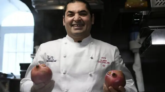 Гранаты - одно из любимых "ливанских" дополнений Жеама в его ресторане "Alan Geaam"