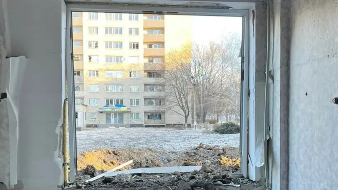 Наслідки російського удару по Краматорську.