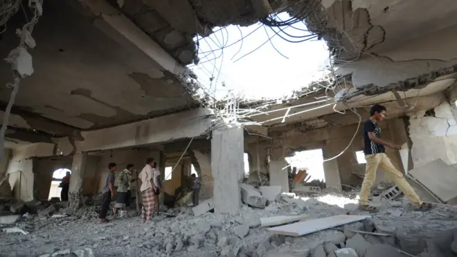 غارات في اليمن