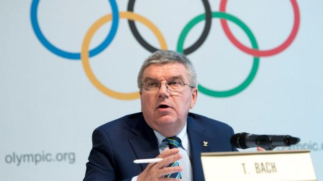 Thomas Bach, presidente del Comité Olímpico Internacional