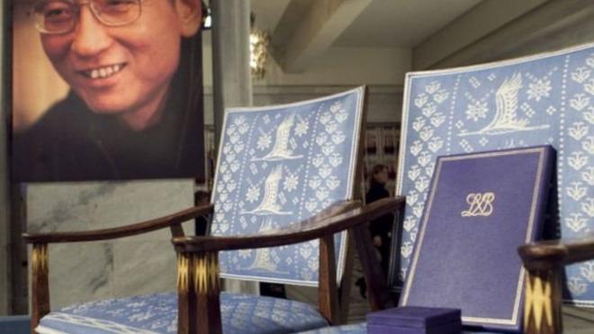 2010年诺贝尔和平奖评委会将当年度诺贝尔和平奖授予刘晓波