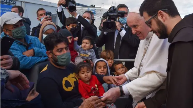 Papa Francesco Midilli'de